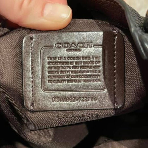 Coach | Edie Shoulder Bag 31 with Prairie Rivets Pebbled Leather Purse Hobo - Picture 6 of 9